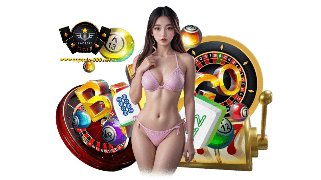 captain888 เกมคาสิโนออนไลน์สุดทันสมัย แจกออโต้สปินฟรีทุกเกม